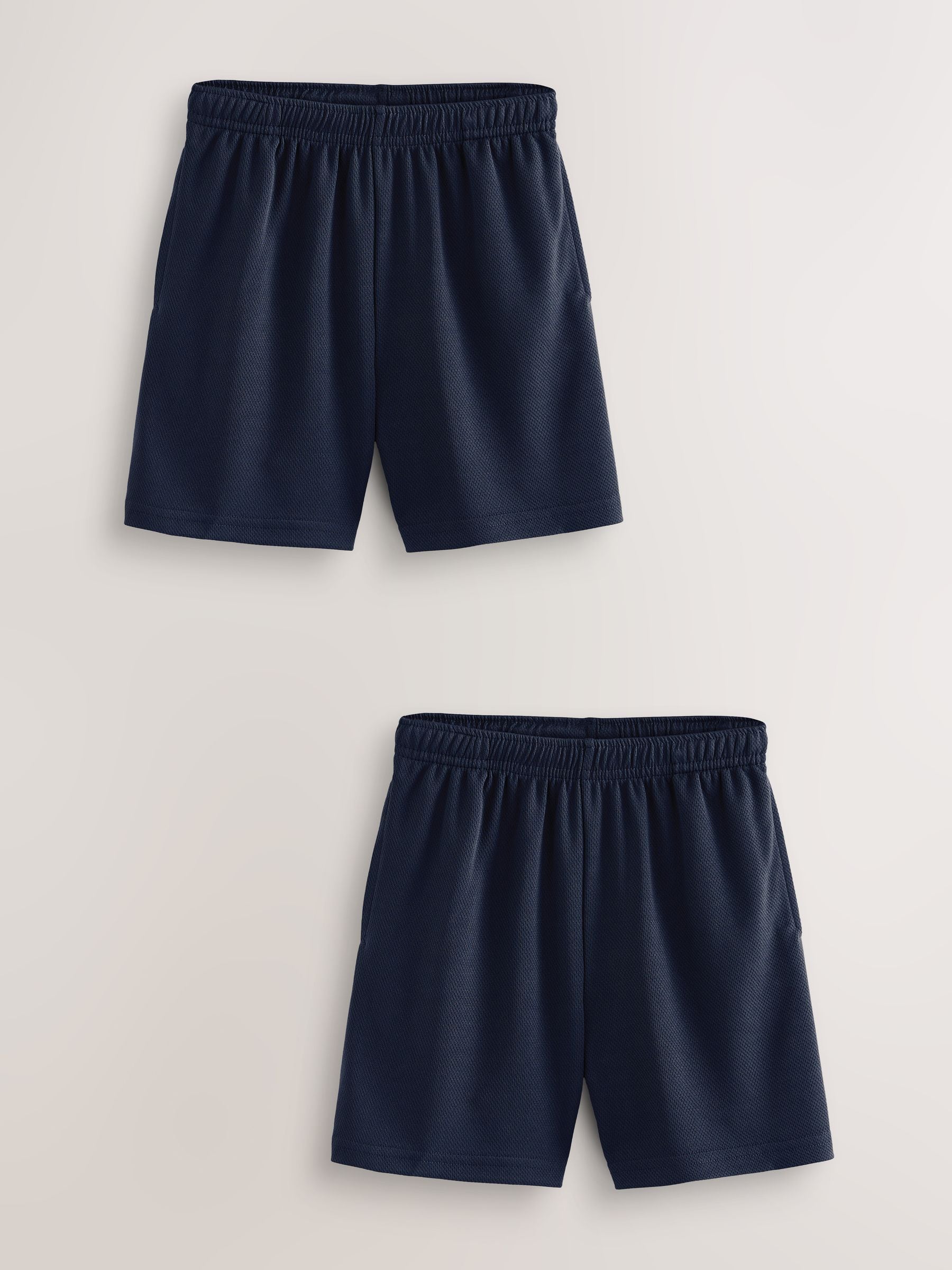 Dsiney Kidz - Navy Blue 2 Pack Sports Shorts (3-16yrs) image 1