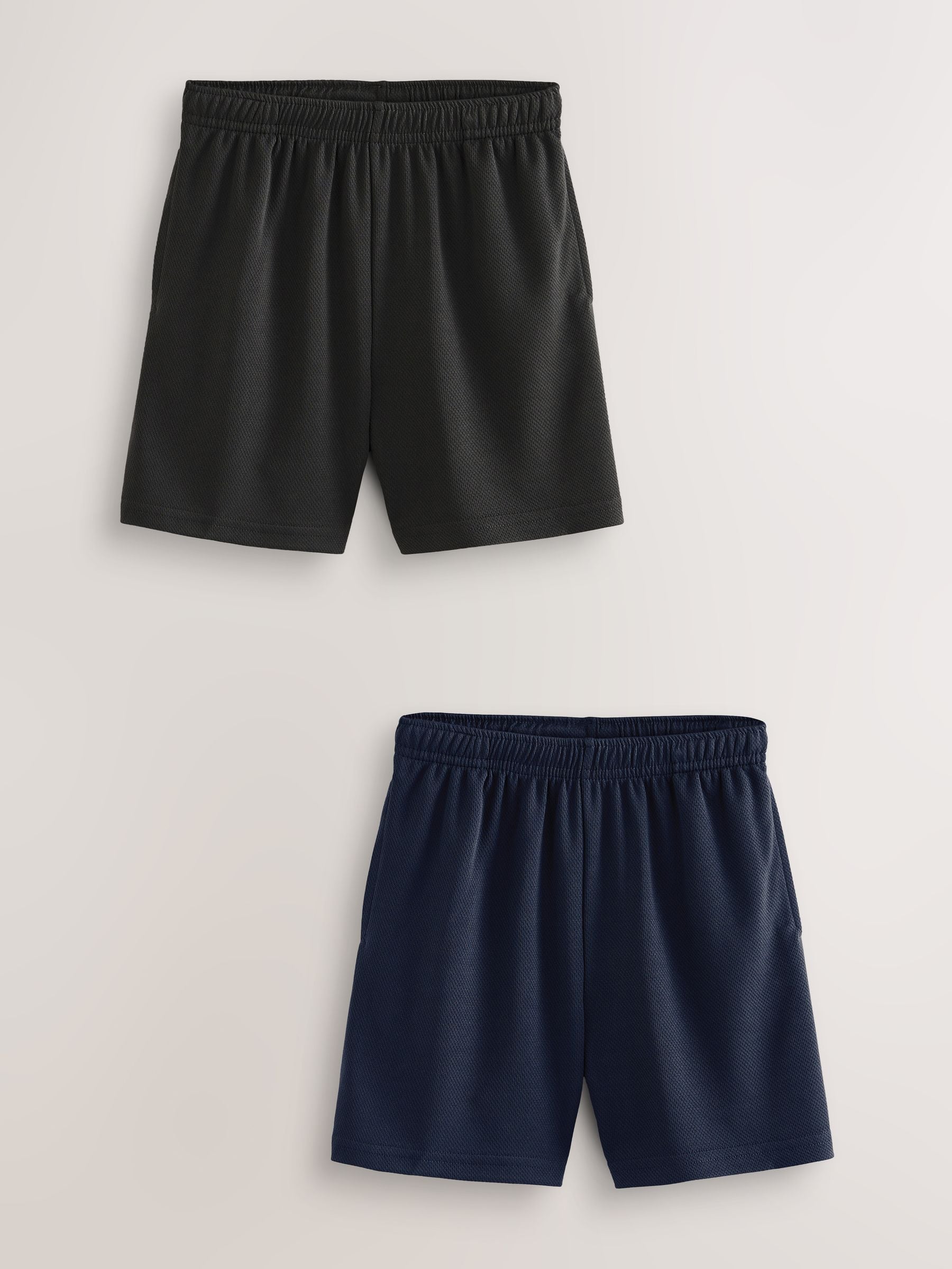 Dsiney Kidz - Black/Navy 2 Pack Sports Shorts (3-16yrs) image 1