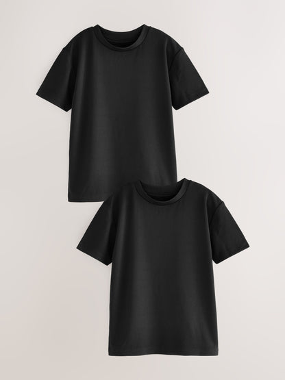 Dsiney Kidz - Black 2 Pack Sports T-Shirt (3-16yrs) image 1