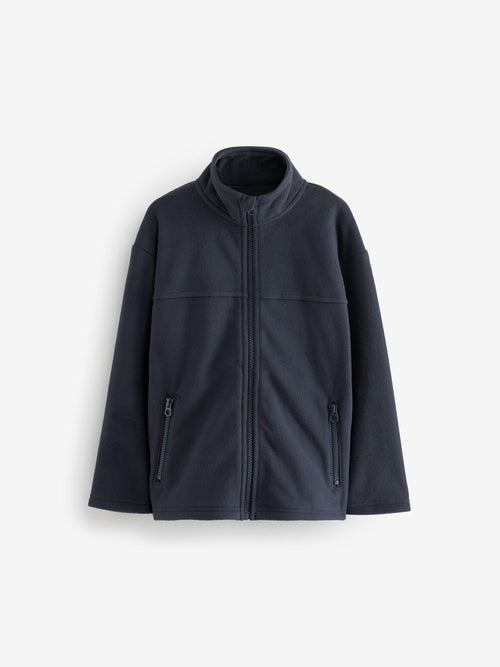 Dsiney Kidz - Navy Zip-Up Fleece Jacket With Pockets (3-16yrs) image 1
