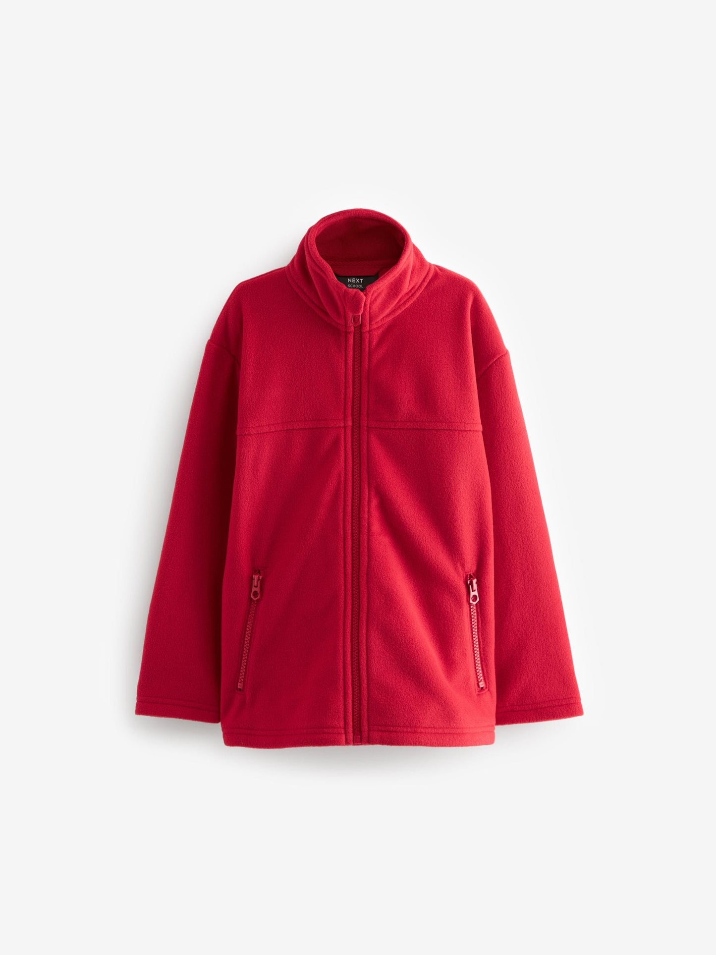 Dsiney Kidz - Red Zip-Up Fleece Jacket With Pockets (3-16yrs) image 1