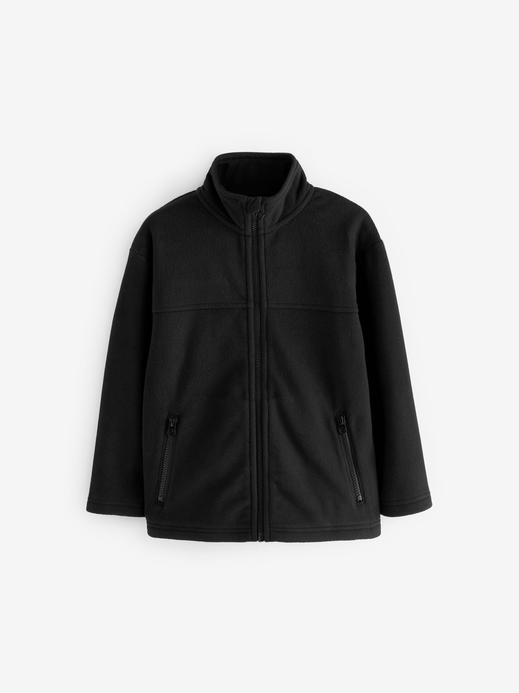 Dsiney Kidz - Black Zip-Up Fleece Jacket With Pockets (3-16yrs) image 1