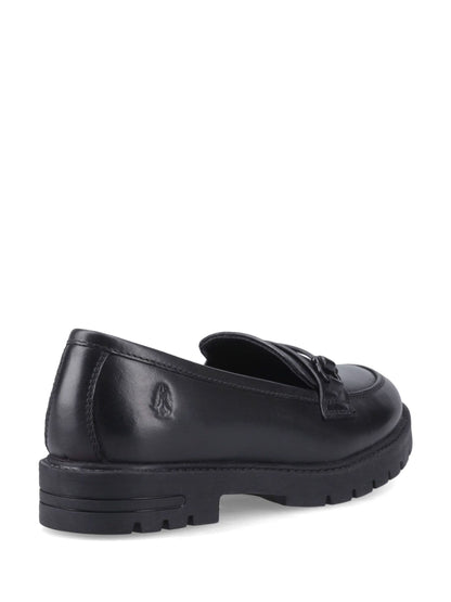 Hush Puppies Black Hazel Snaffle Loafers image 3