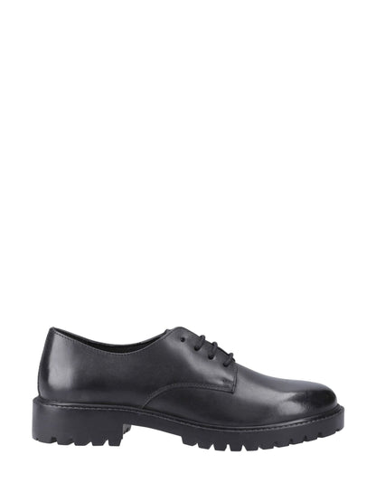 Hush Puppies Black Aubrey Lace Up Senior School Shoes image 1
