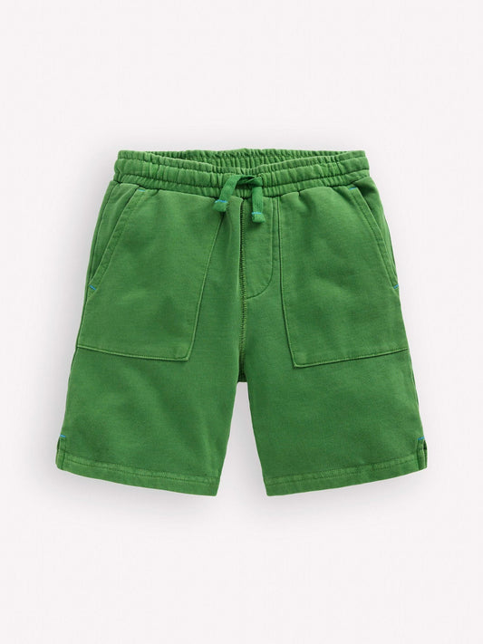 Boden Green Garment Dye Sweatshorts image 1