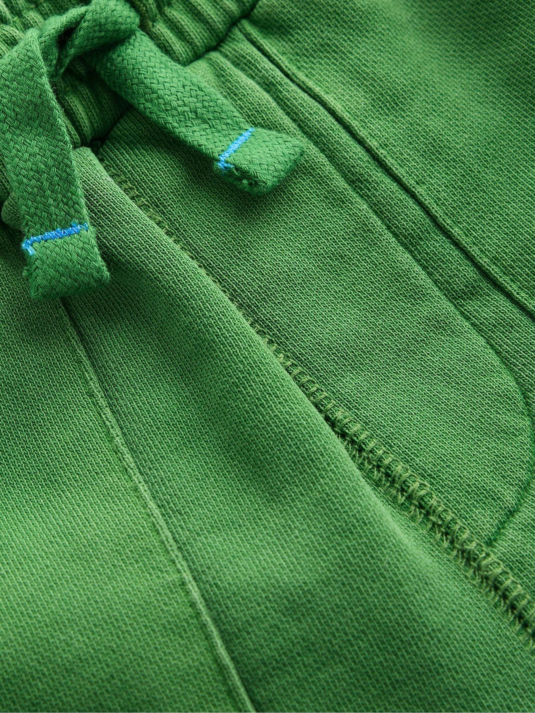 Boden Green Garment Dye Sweatshorts image 3