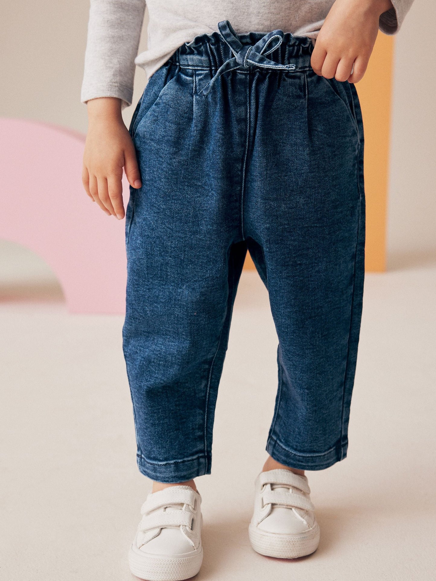 Dsiney Kidz - Denim Tie Waist Jeans (3mths-7yrs) image 1