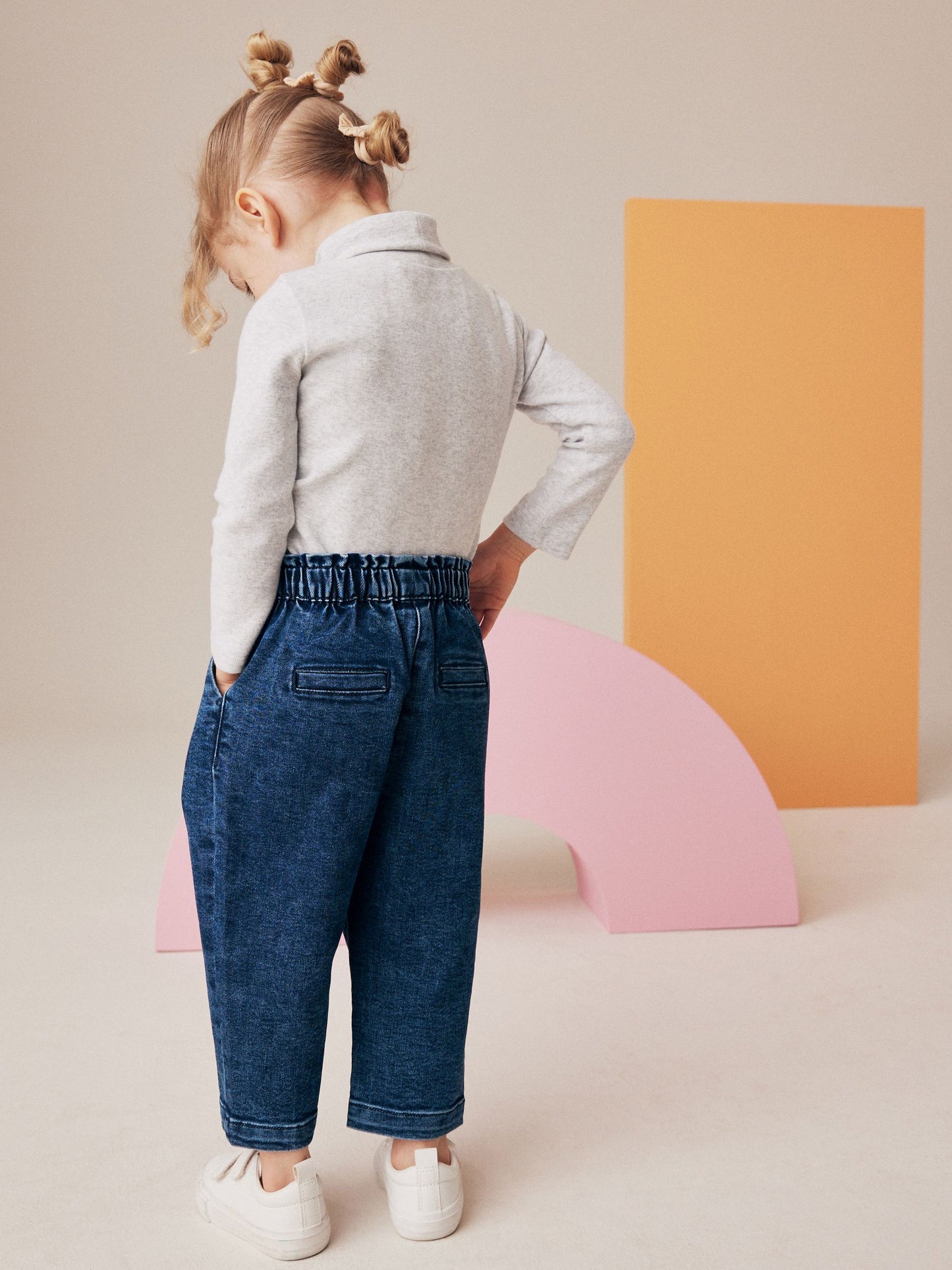 Dsiney Kidz - Denim Tie Waist Jeans (3mths-7yrs) image 4