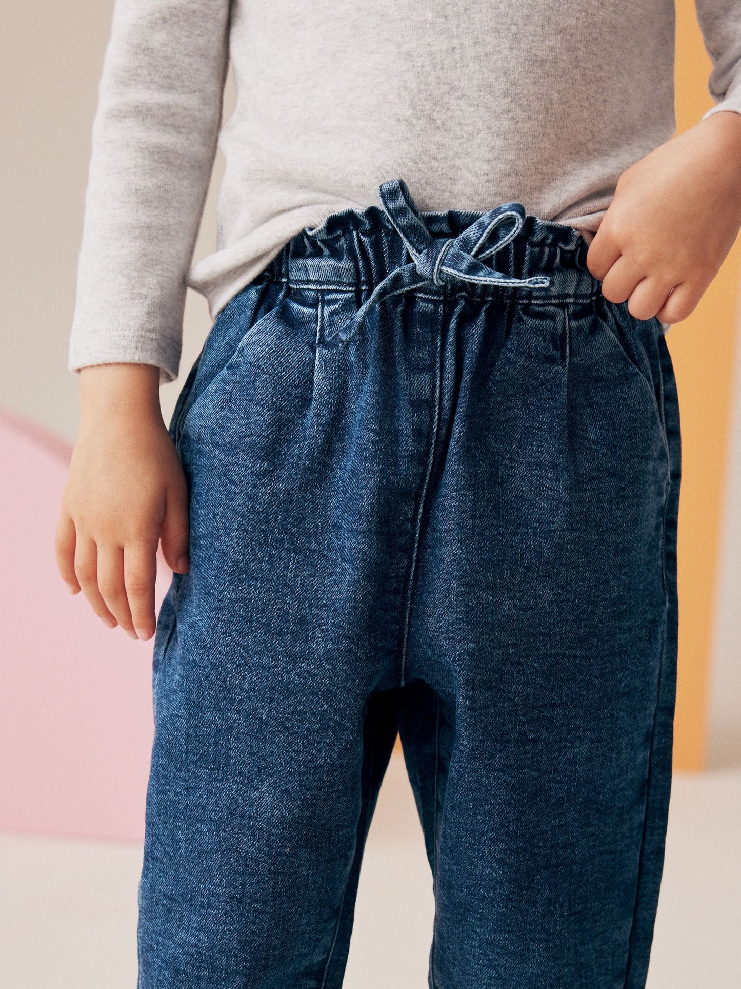 Dsiney Kidz - Denim Tie Waist Jeans (3mths-7yrs) image 5