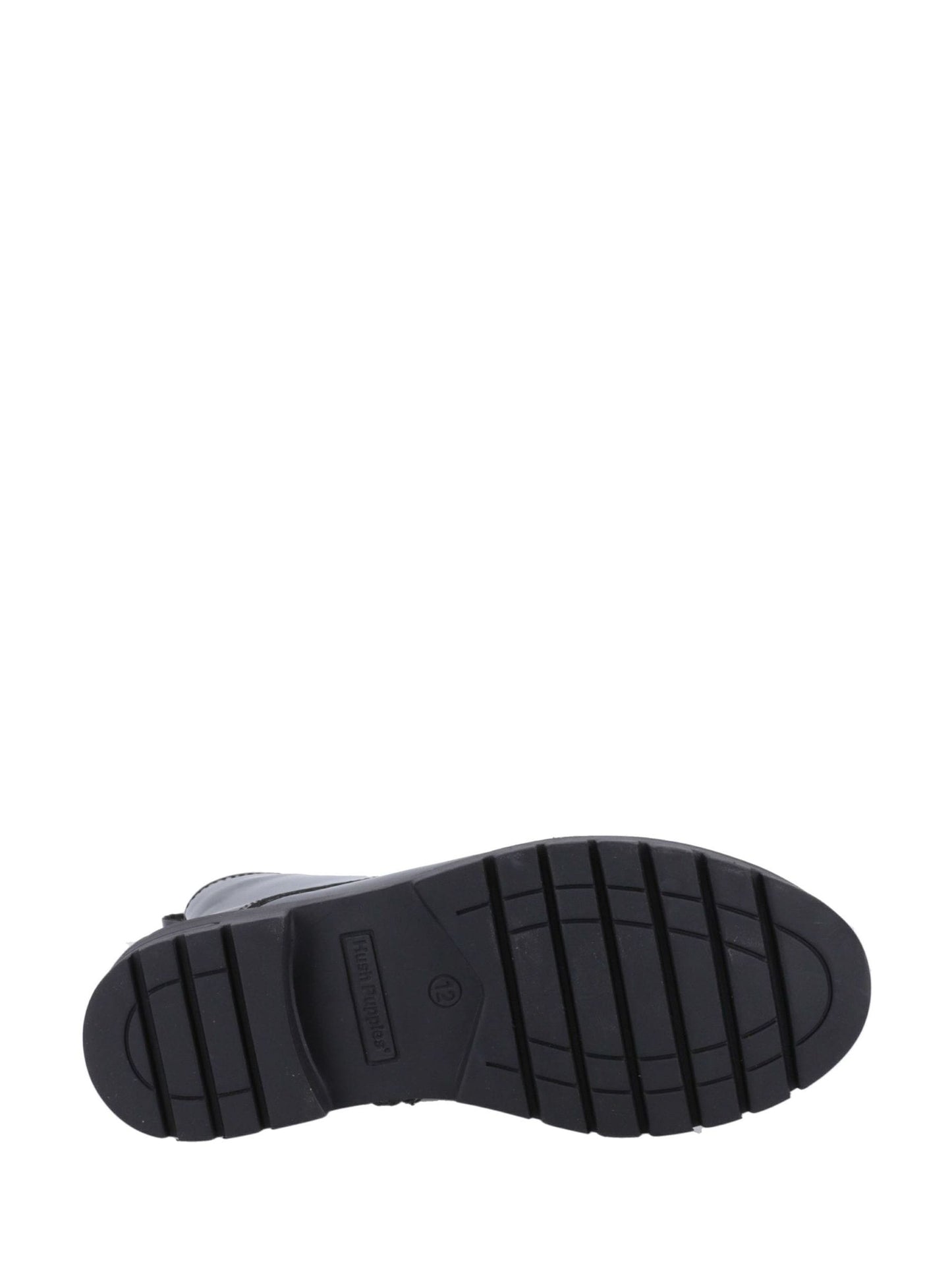 Hush Puppies Black Lauren Patent Senior Boots image 4