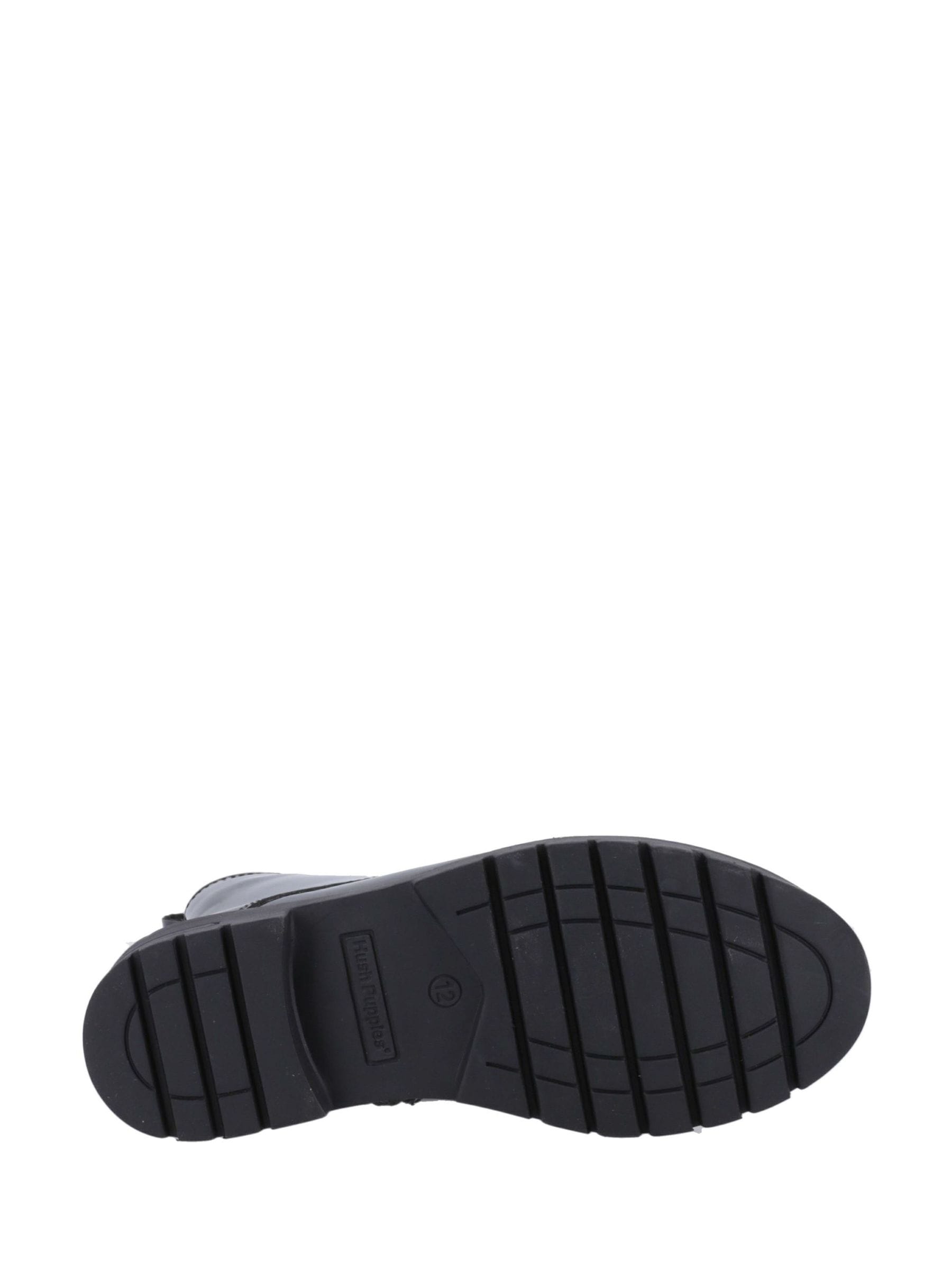 Hush Puppies Black Lauren Patent Senior Boots image 4
