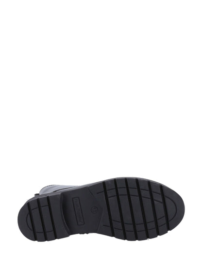 Hush Puppies Black Lauren Patent Senior Boots image 4
