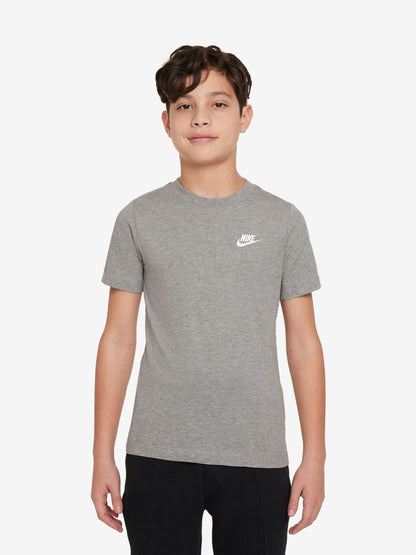 Dsiney Kidz - Nike Dark Grey Heather Short Sleeve Club T-Shirt image 1