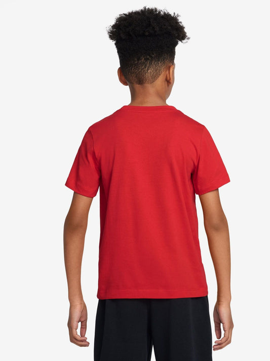 Dsiney Kidz - Nike University Red Short Sleeve Club T-Shirt image 2