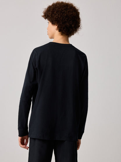 Dsiney Kidz - Nike Black Sportswear Long Sleeve T-Shirt image 3