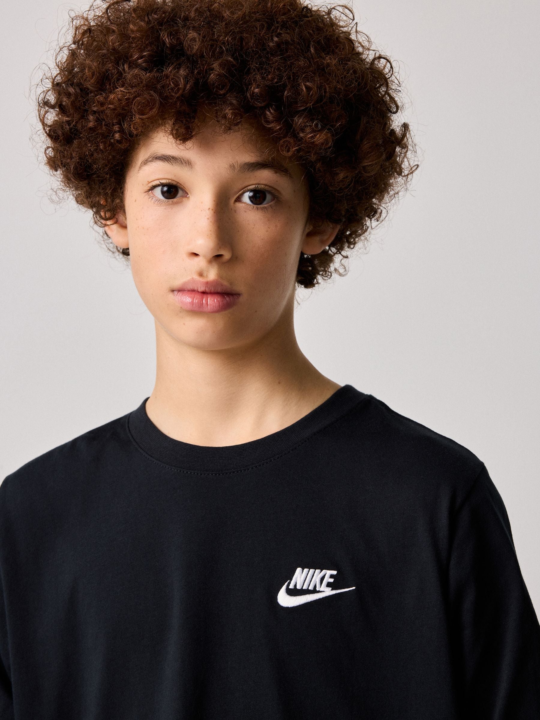 Dsiney Kidz - Nike Black Sportswear Long Sleeve T-Shirt image 5