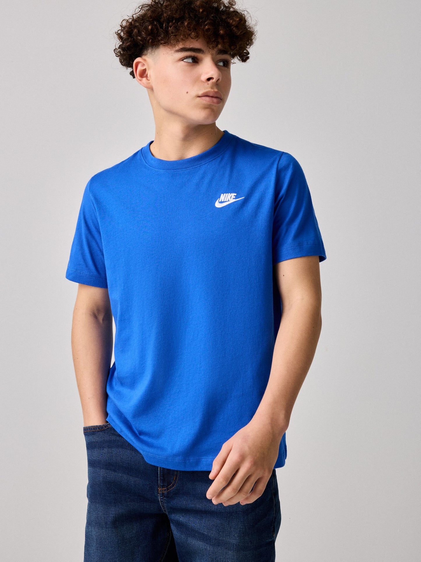Dsiney Kidz - Nike Royal Blue Club T-Shirt image 1