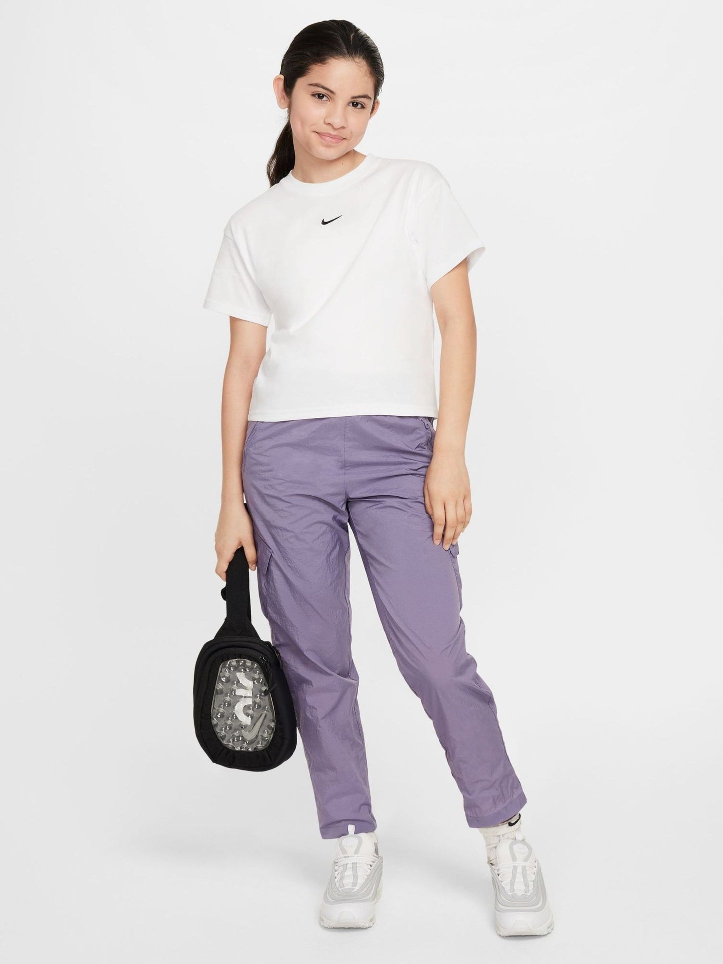 Dsiney Kidz - Nike White Sportswear Boxy T-Shirt image 3