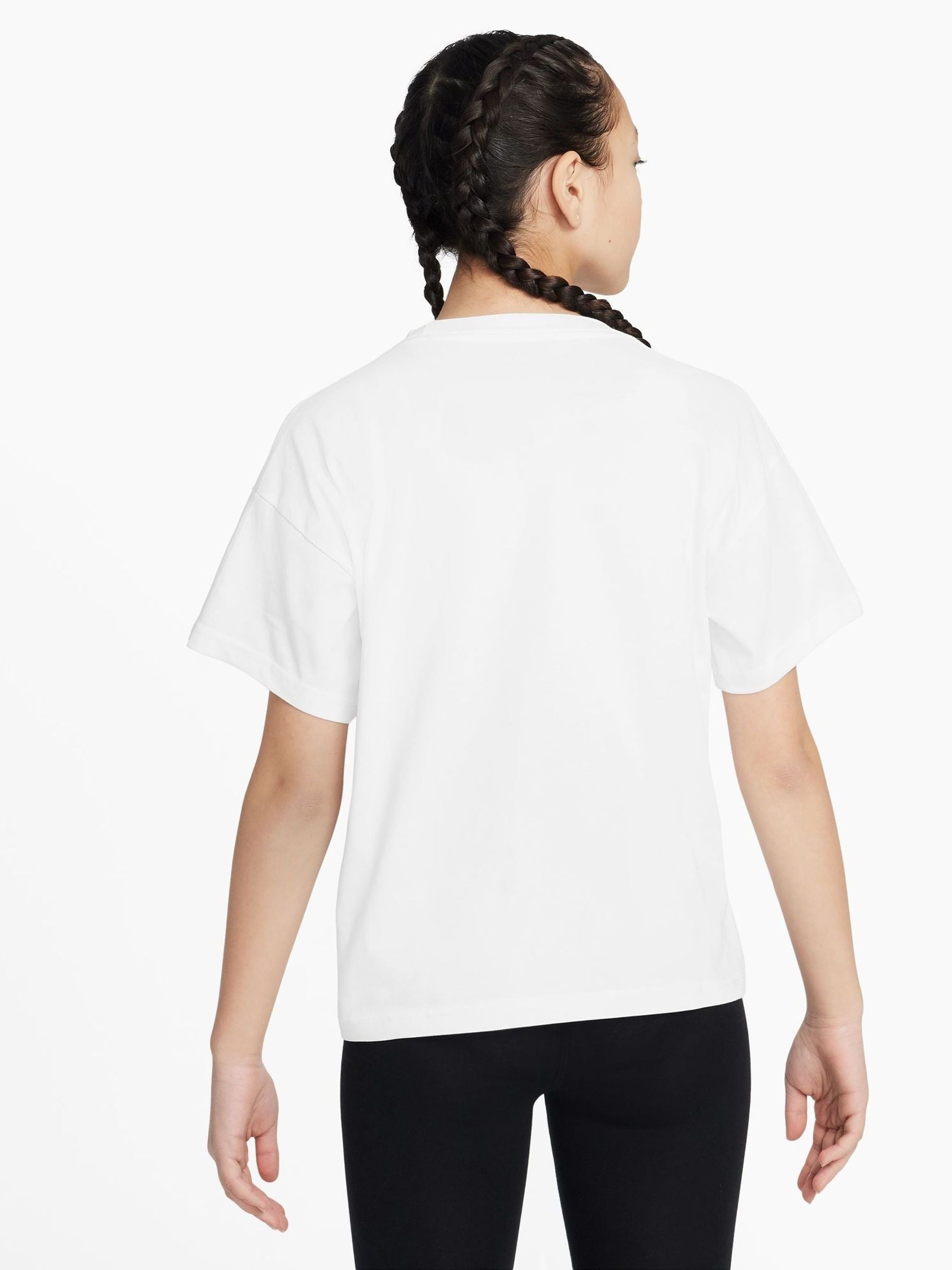 Dsiney Kidz - Nike White Sportswear T-Shirt image 2
