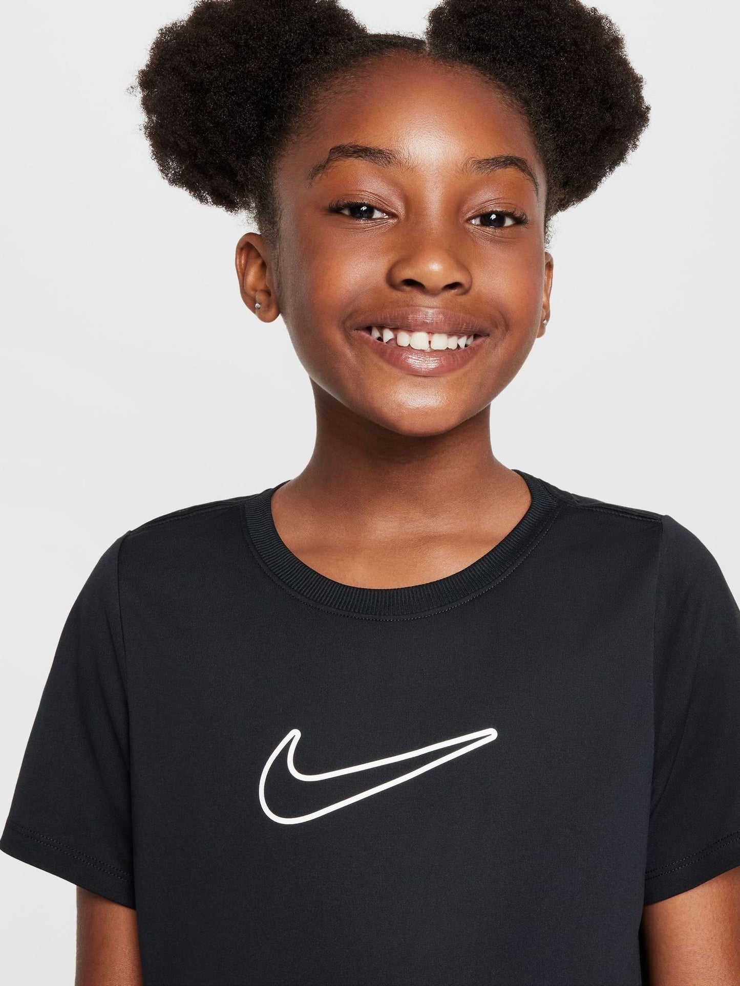 Dsiney Kidz - Nike Black Dri-FIT One Short Sleeve T-Shirt image 3