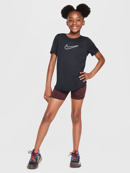 Dsiney Kidz - Nike Black Dri-FIT One Short Sleeve T-Shirt image 4