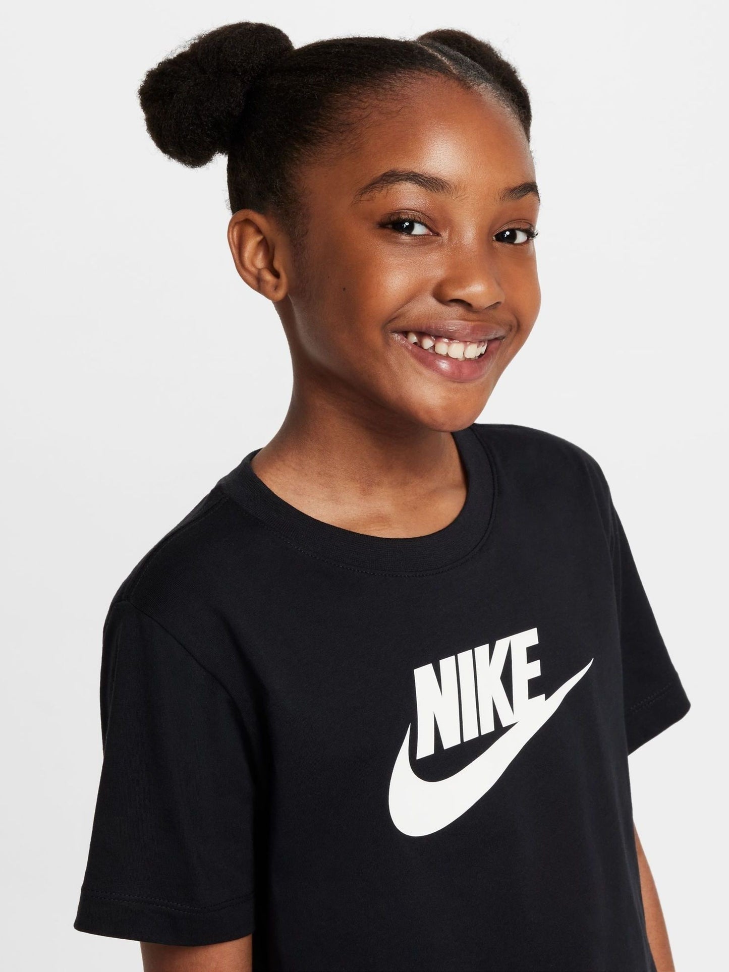 Dsiney Kidz - Nike Black Cropped T-Shirt image 4