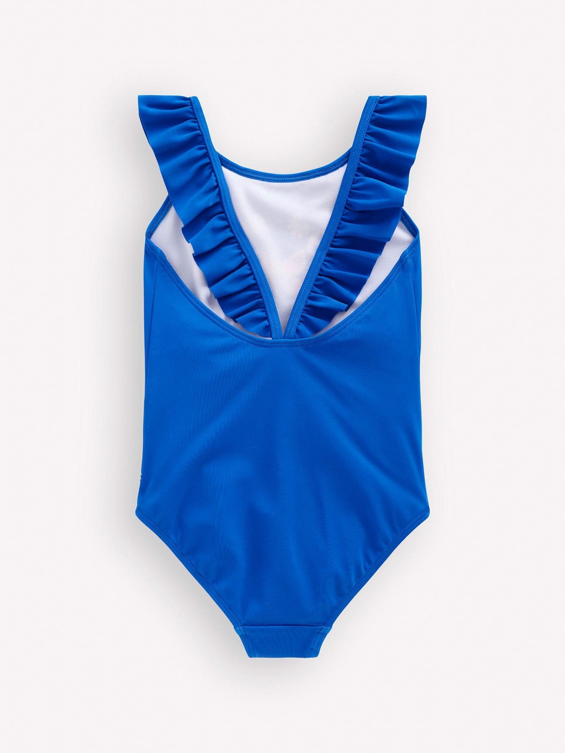Boden Blue Hallie Frill Strap Swimsuit image 2