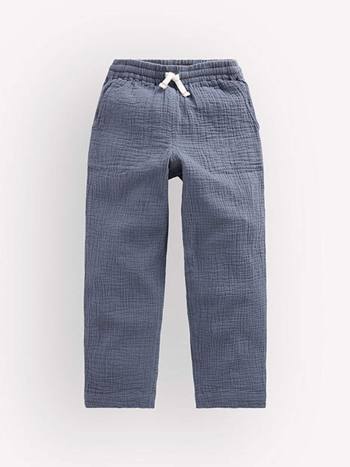 Boden Blue Double Cloth Summer Trousers image 1