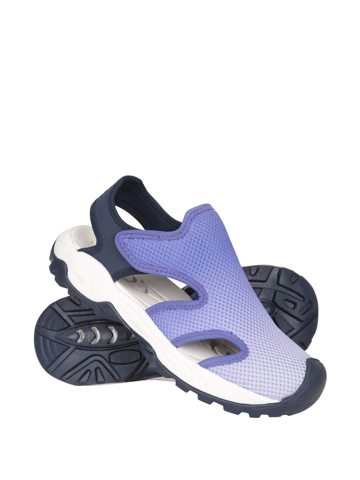Mountain Warehouse Purple Pier Kids Drainage Sandals image 3