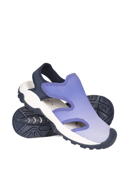 Mountain Warehouse Purple Pier Kids Drainage Sandals image 3