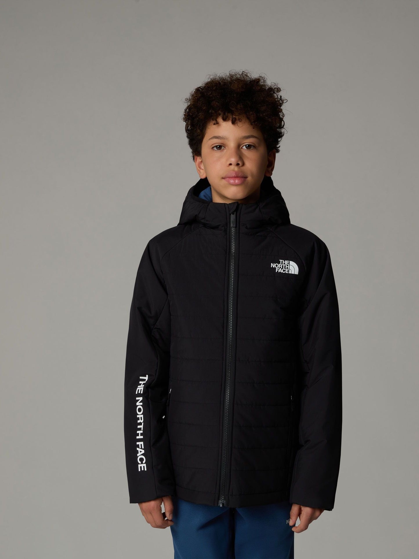 Dsiney Kidz - The North Face Black Never Stop Synthetic Short Puffer Jacket image 2