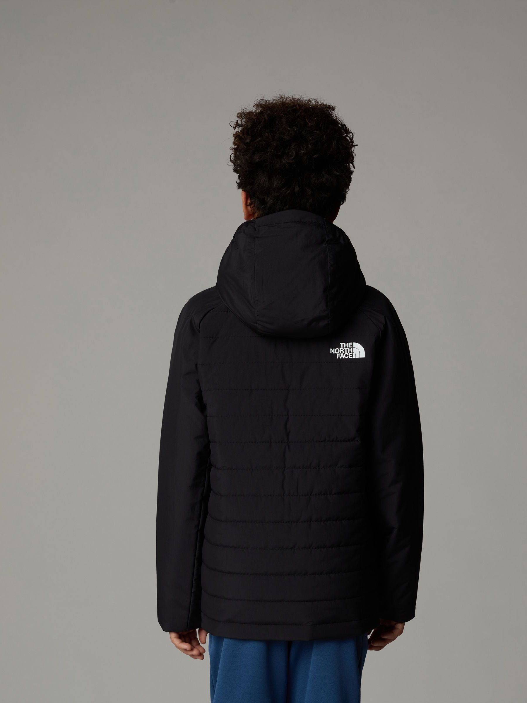 Dsiney Kidz - The North Face Black Never Stop Synthetic Short Puffer Jacket image 3