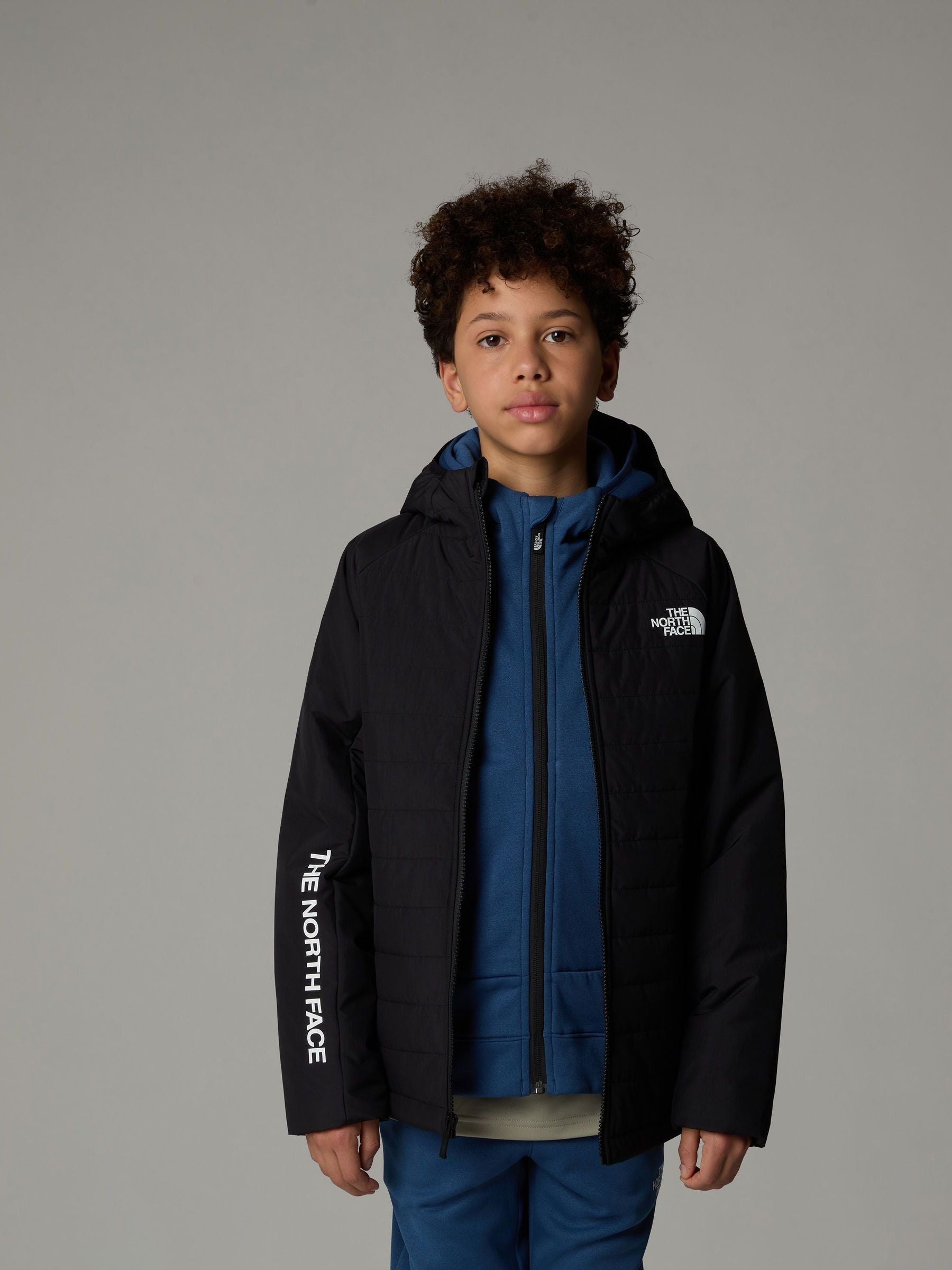 Dsiney Kidz - The North Face Black Never Stop Synthetic Short Puffer Jacket image 4