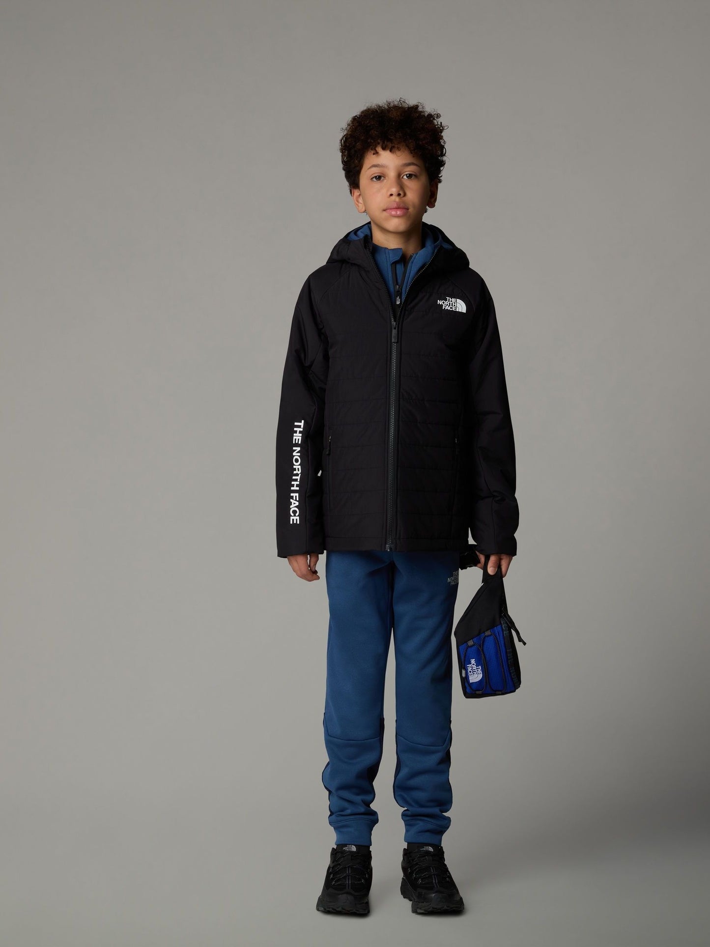 Dsiney Kidz - The North Face Black Never Stop Synthetic Short Puffer Jacket image 5