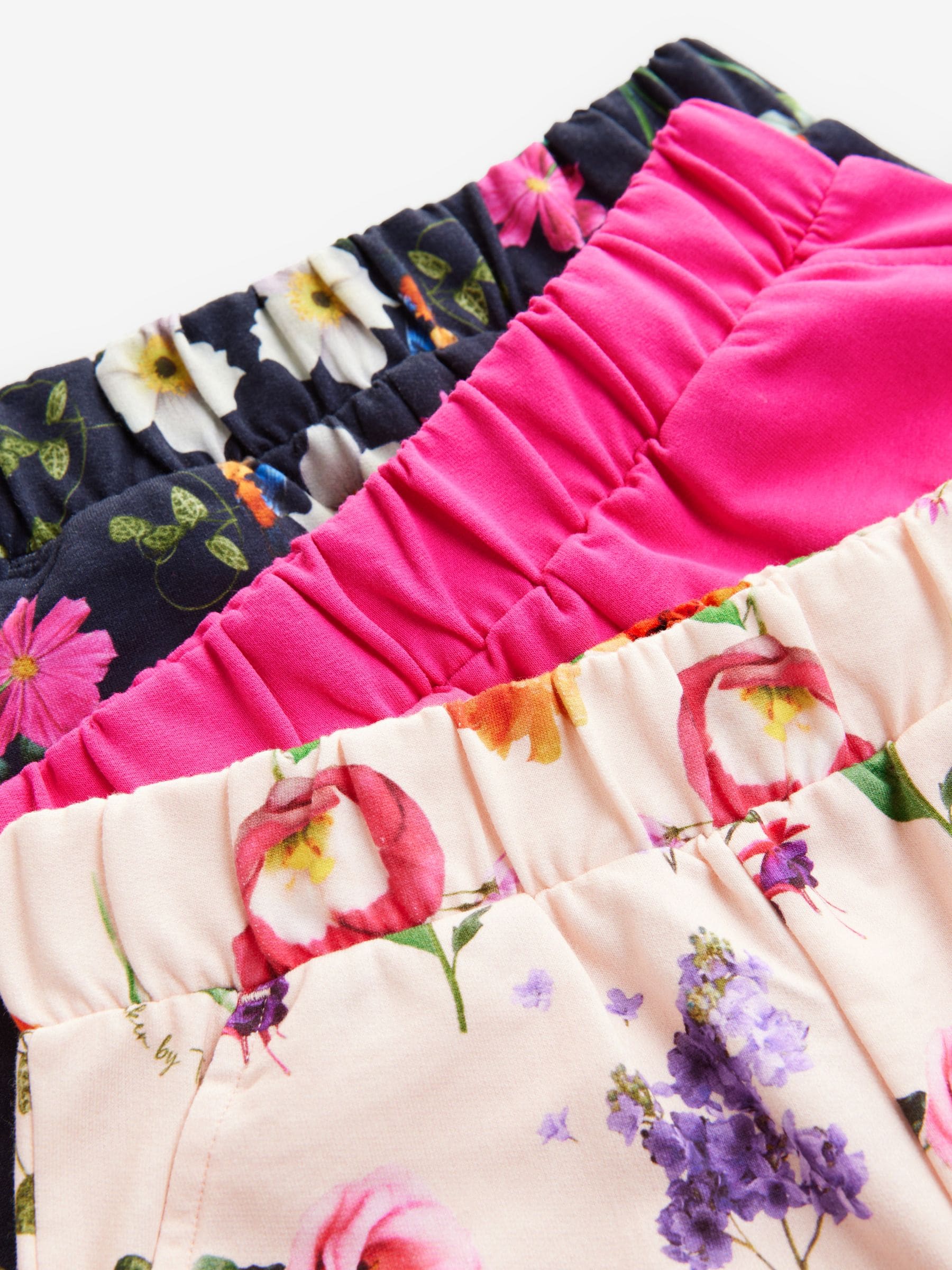 Baker by Ted Baker Multi 100% Cotton Shorts 3 Pack image 5