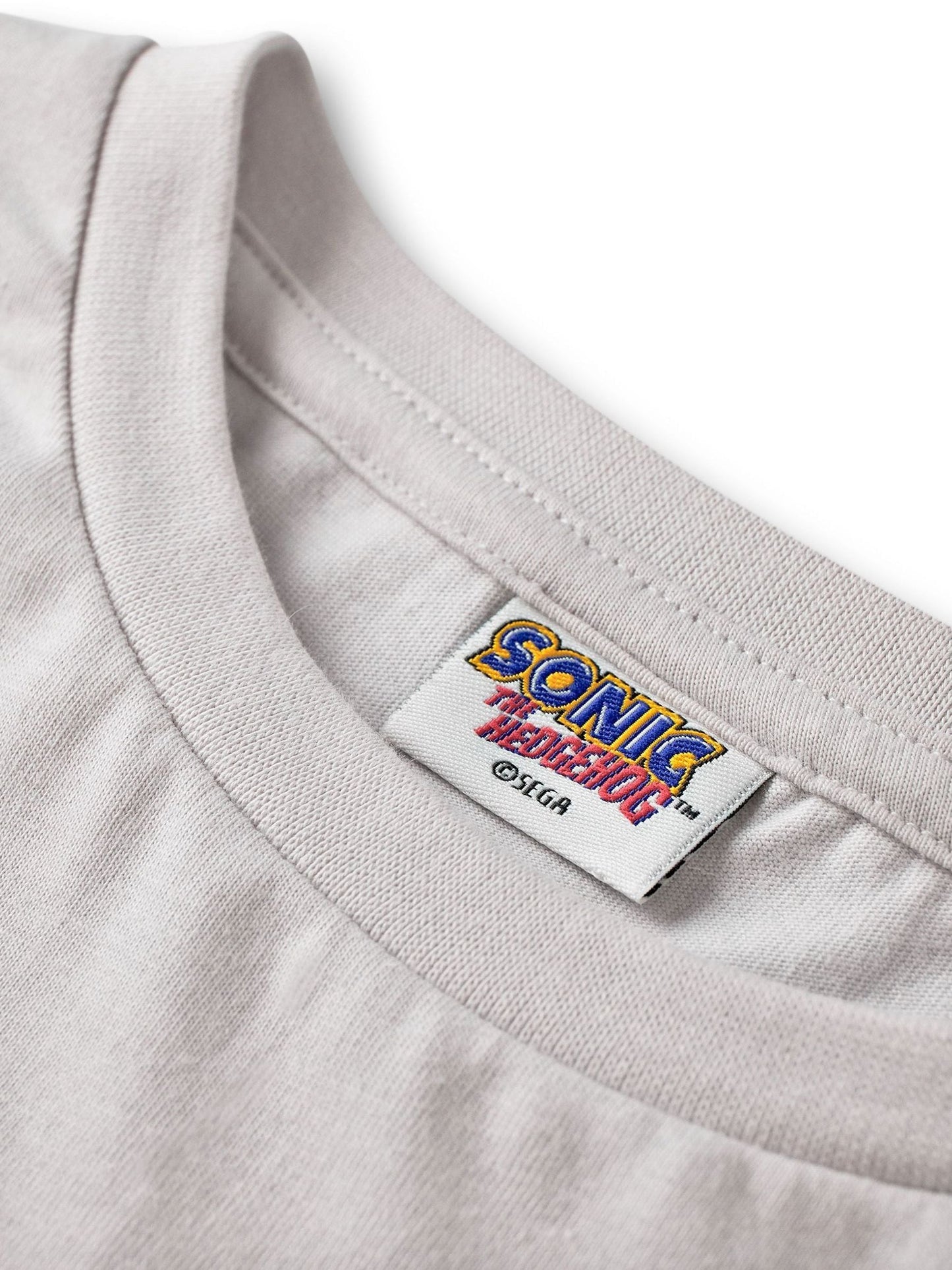 Dsiney Kidz - Vanilla Underground Boys Grey Character Long Sleeved Sonic The Hedgehog 100% Cotton T-Shirt image 5