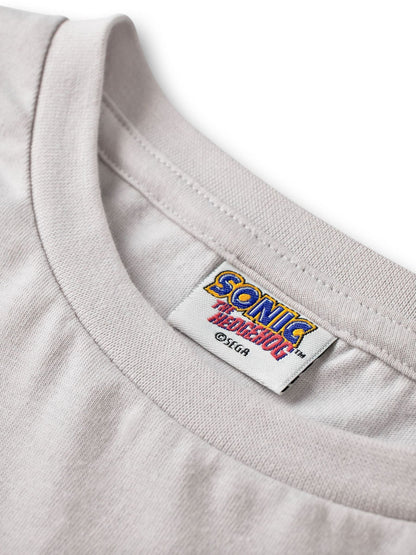 Dsiney Kidz - Vanilla Underground Boys Grey Character Long Sleeved Sonic The Hedgehog 100% Cotton T-Shirt image 5