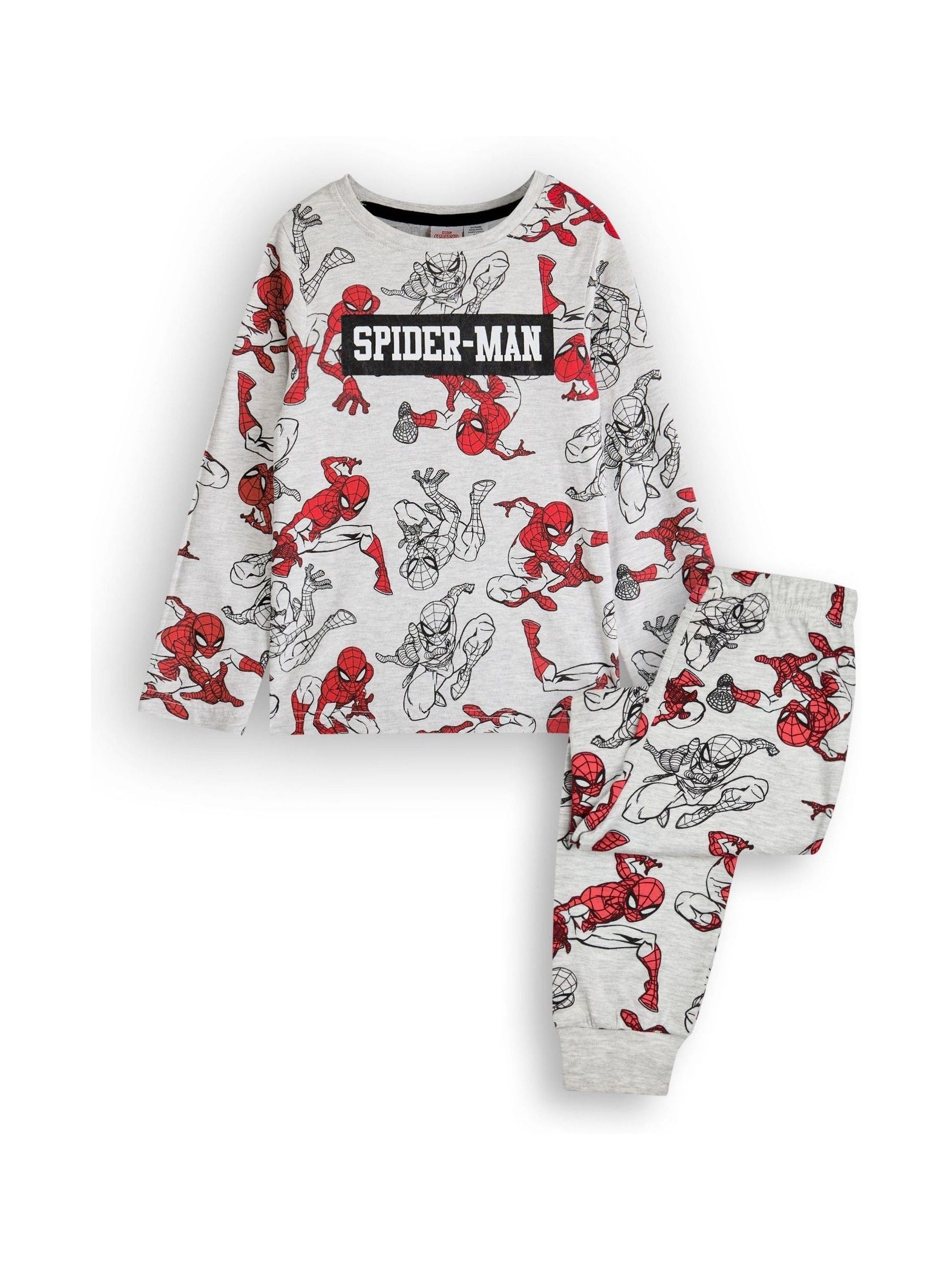 Dsiney Kidz - Vanilla Underground Grey Marvel Spider Man Pyjamas image 1