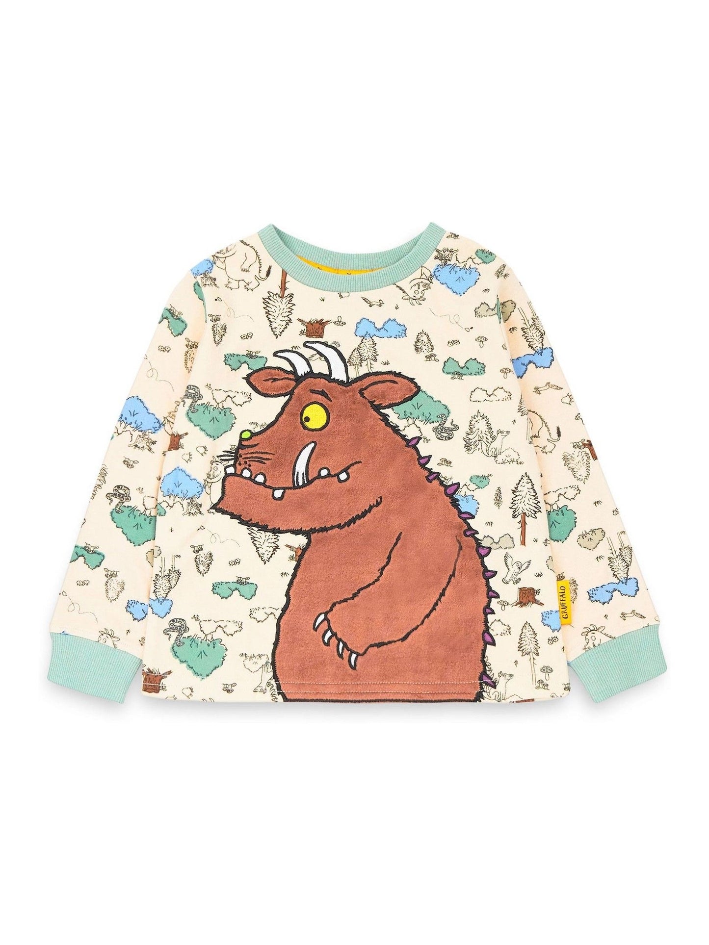 Dsiney Kidz - Vanilla Underground Kids Natural 100% Cotton Gruffalo Pyjamas image 2