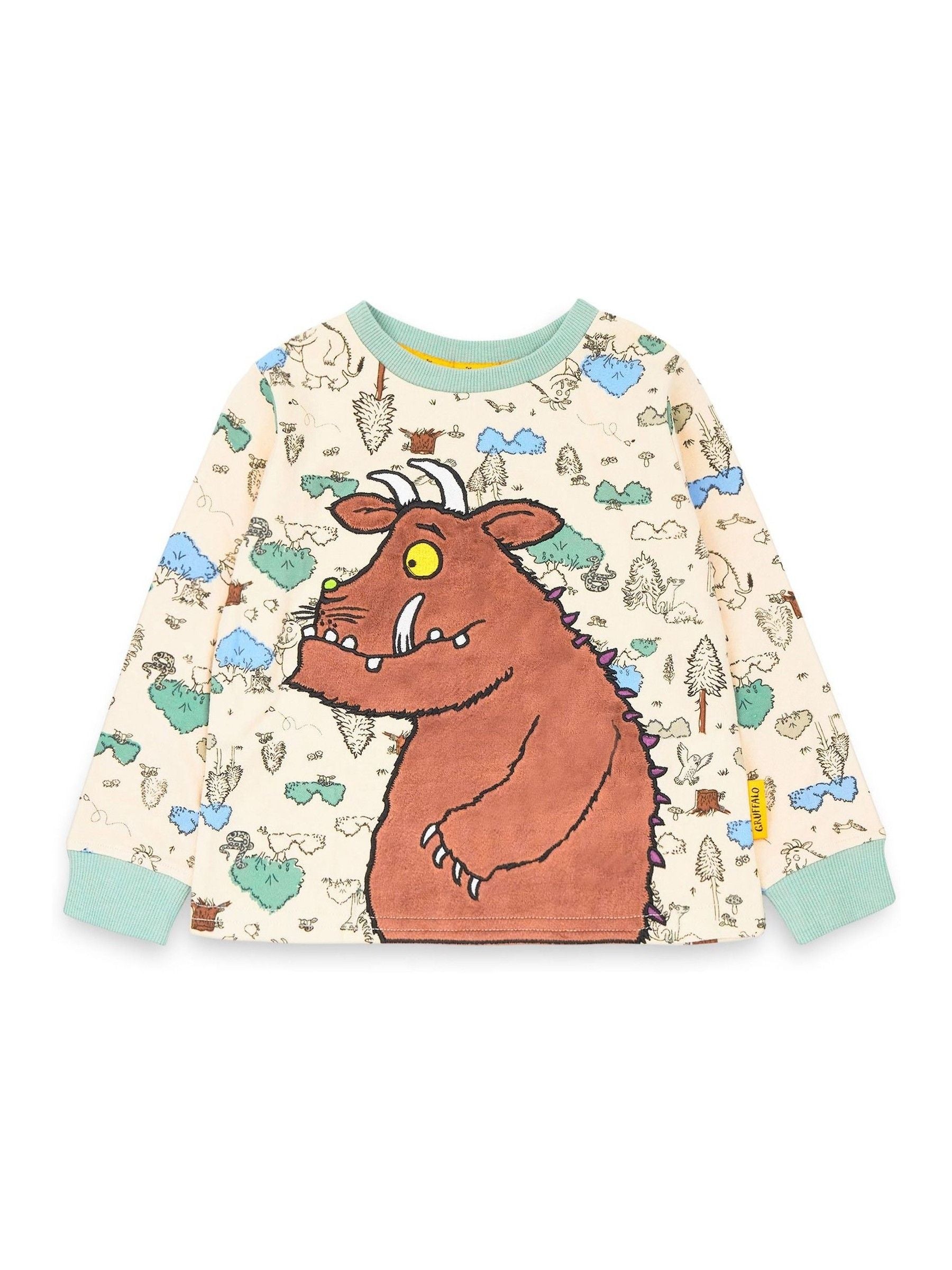 Dsiney Kidz - Vanilla Underground Kids Natural 100% Cotton Gruffalo Pyjamas image 2