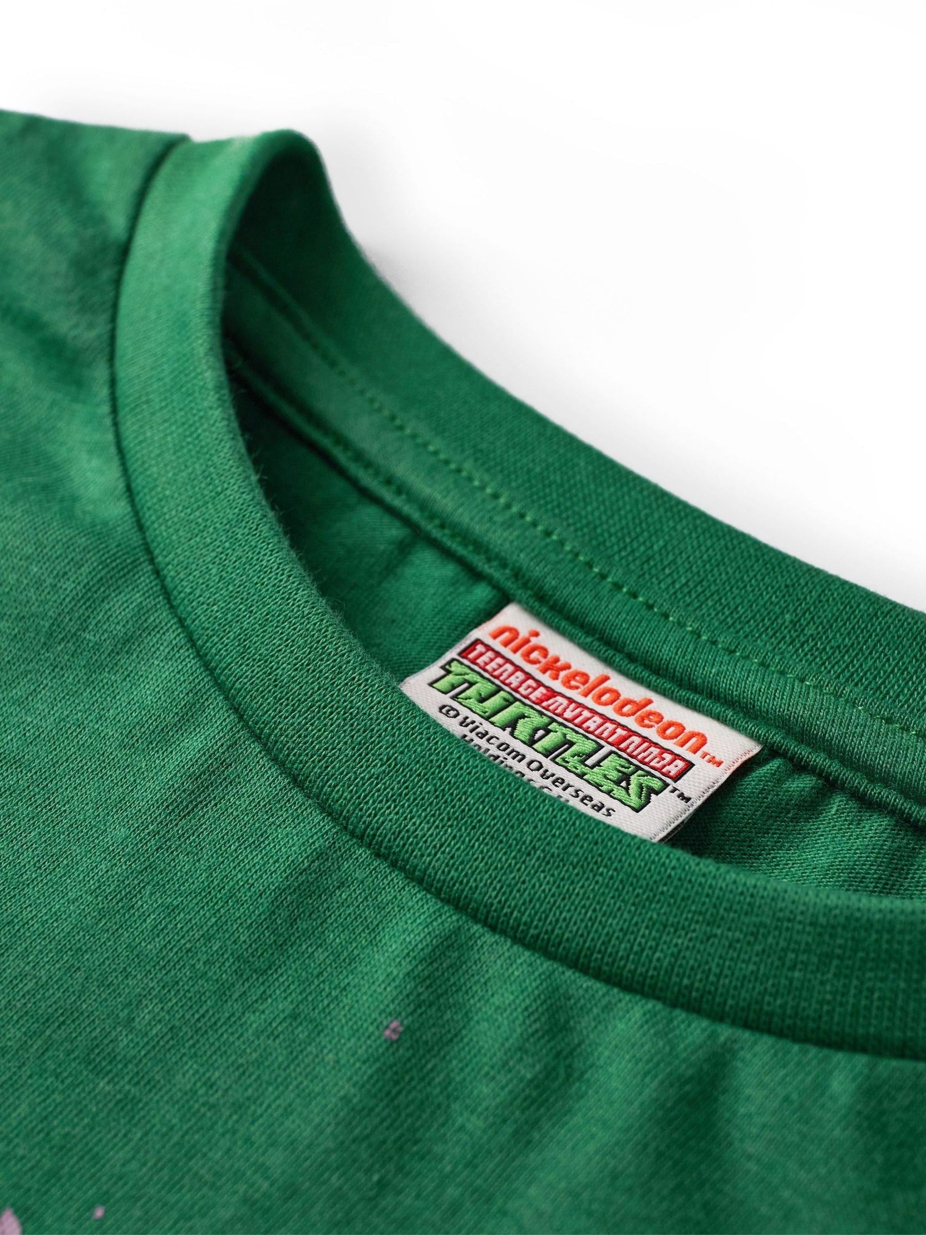 Dsiney Kidz - Vanilla Underground Green Boys Teenage Mutant Ninja Turtles Long Sleeve 100% Cotton T-Shirt image 2
