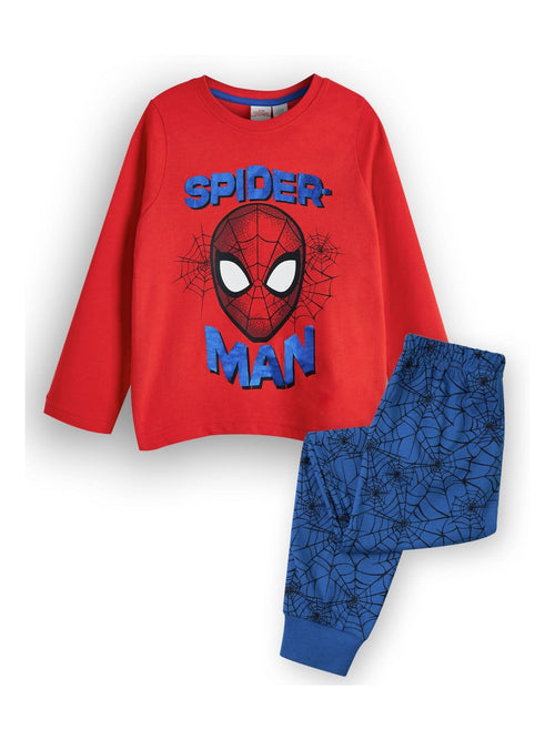 Vanilla Underground Red Spider Man Long Sleeve Pyjamas image 1