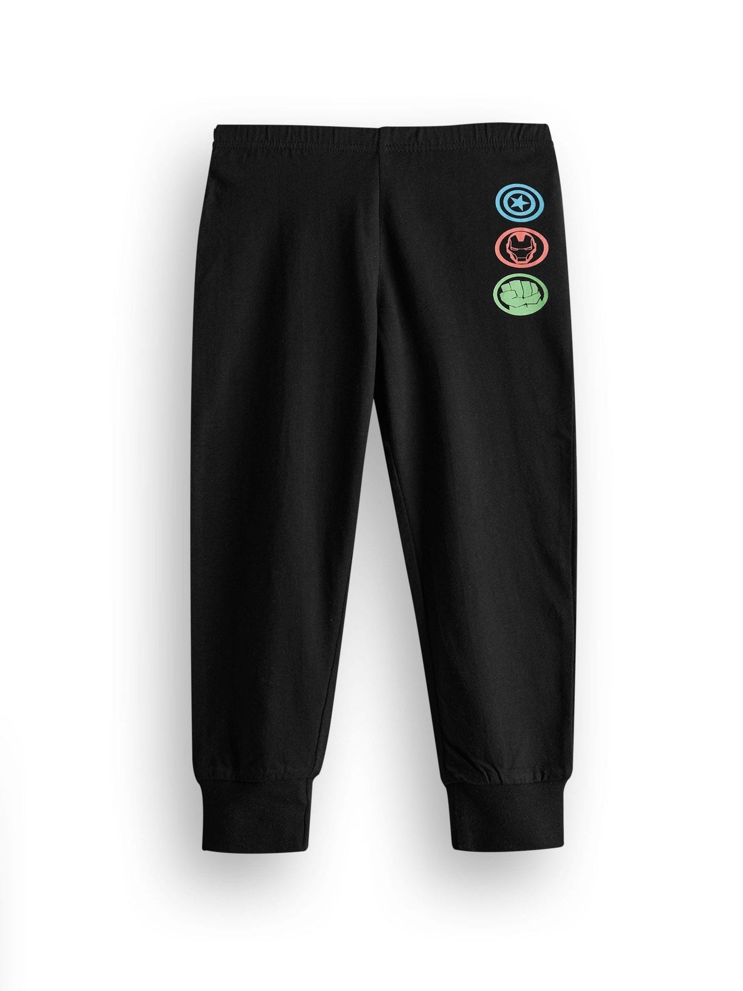 Dsiney Kidz - Vanilla Underground Black Marvel Hulk Captain America Ironman Long Sleeve Long Leg Pyjamas Set image 4