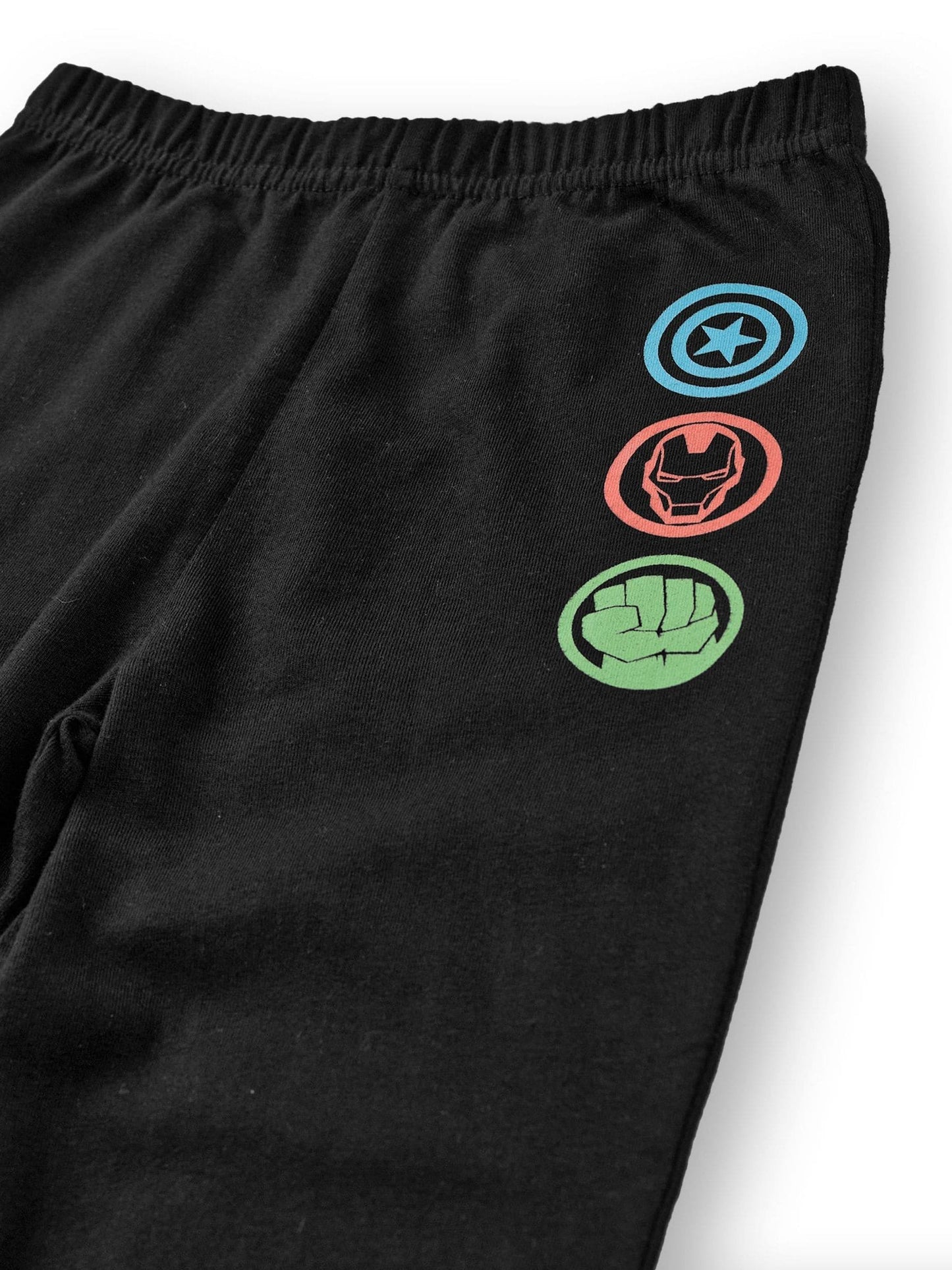 Dsiney Kidz - Vanilla Underground Black Marvel Hulk Captain America Ironman Long Sleeve Long Leg Pyjamas Set image 5
