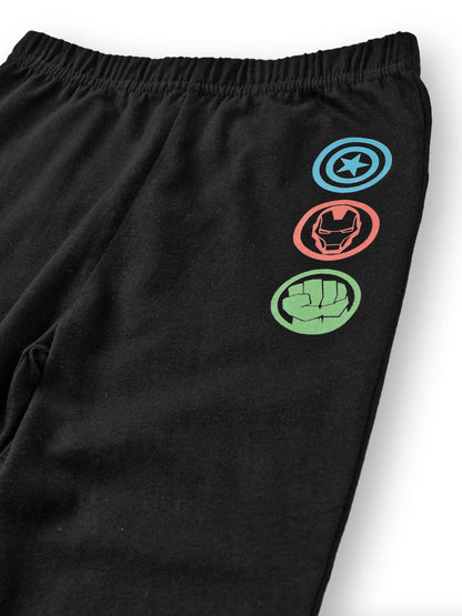 Dsiney Kidz - Vanilla Underground Black Marvel Hulk Captain America Ironman Long Sleeve Long Leg Pyjamas Set image 5