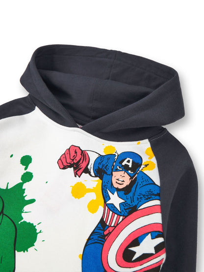 Dsiney Kidz - Vanilla Underground Cream Boys Marvel Hoodie image 3