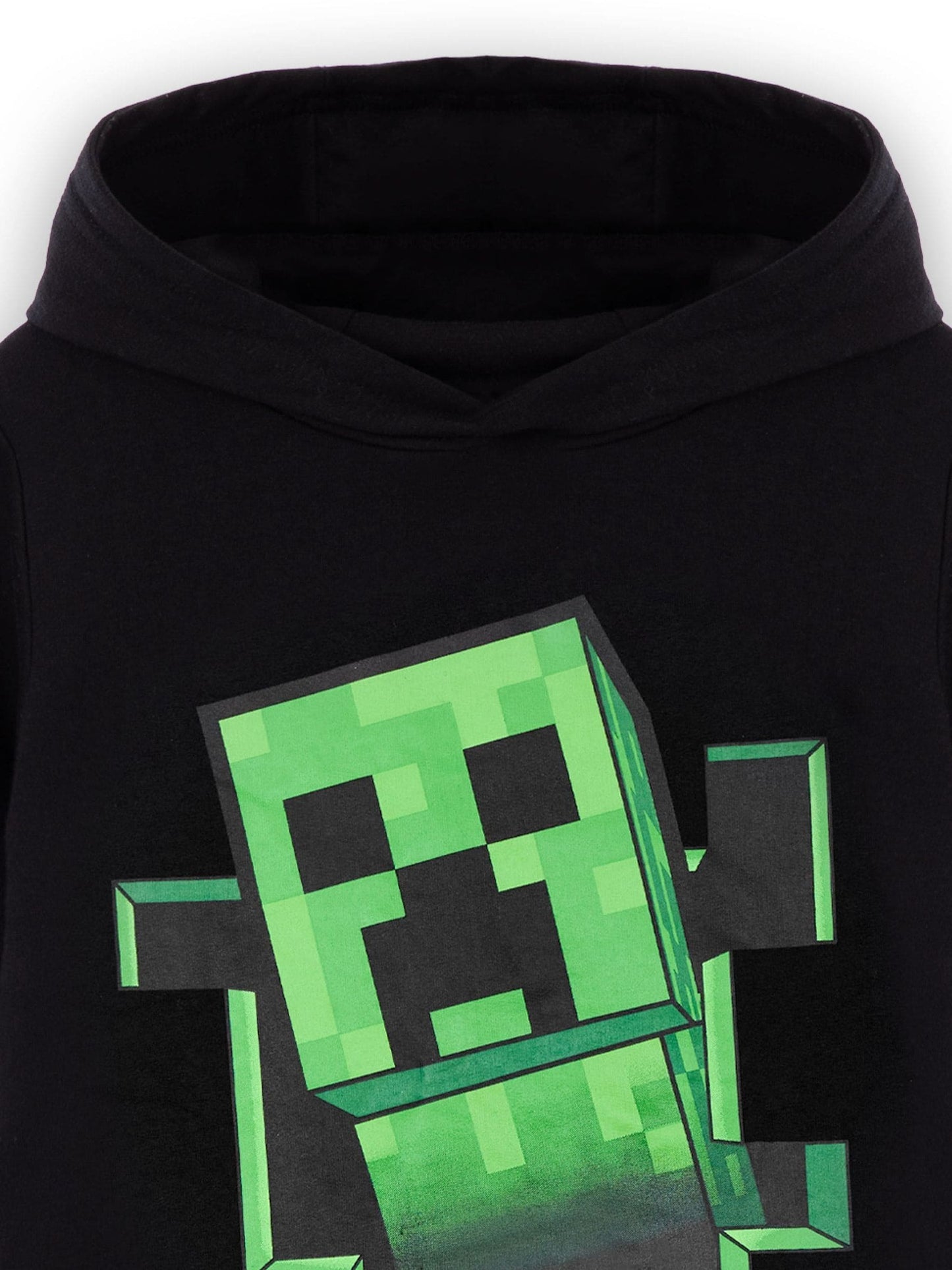 Dsiney Kidz - Vanilla Underground Boys Black Minecraft 100% Cotton Hoodie image 3