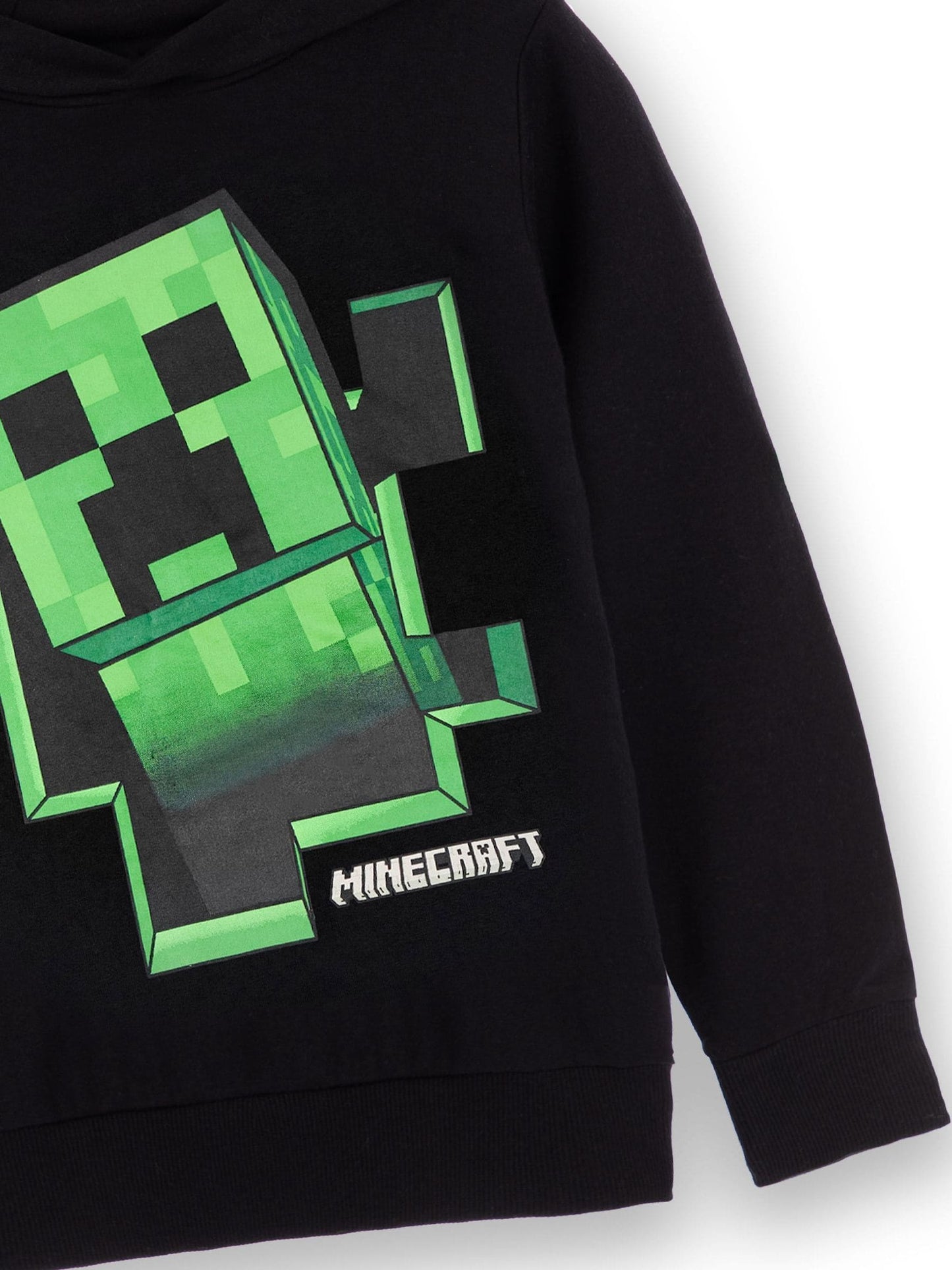 Dsiney Kidz - Vanilla Underground Boys Black Minecraft 100% Cotton Hoodie image 4