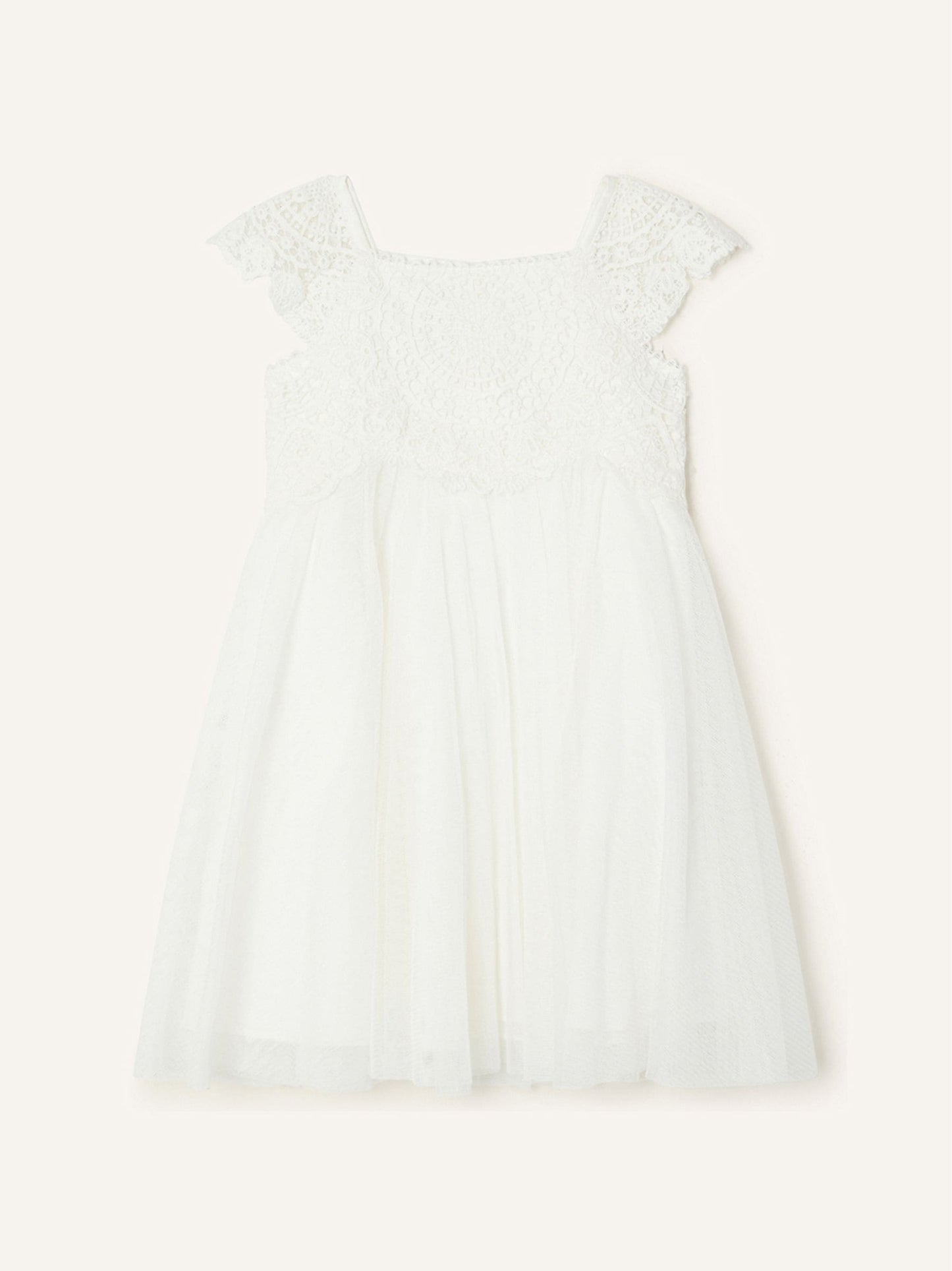 Monsoon White Estella Dress image 1