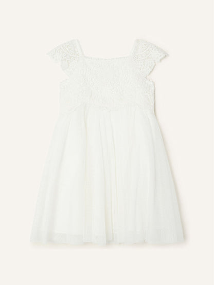 Monsoon White Estella Dress image 1